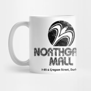 Vintage Northgate Mall Durham NC Retro 70s Style Mug